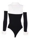 Elisabetta Franchi Embroidered-logo Bodysuit In Multi