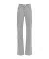 Elisabetta Franchi Embroidered-pocket Jeans In Blue