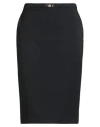Elisabetta Franchi Essential Woman Midi Skirt Black Size 10 Polyester, Elastane