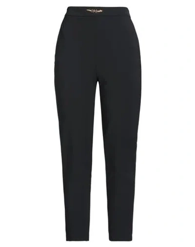 Elisabetta Franchi Woman Pants Black Size 10 Polyester, Elastane