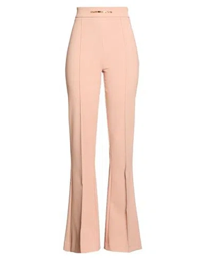 Elisabetta Franchi Essential Woman Pants Blush Size 4 Polyester, Elastane In Pink