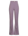 Elisabetta Franchi Essential Woman Pants Purple Size 8 Polyester, Elastane In Purple