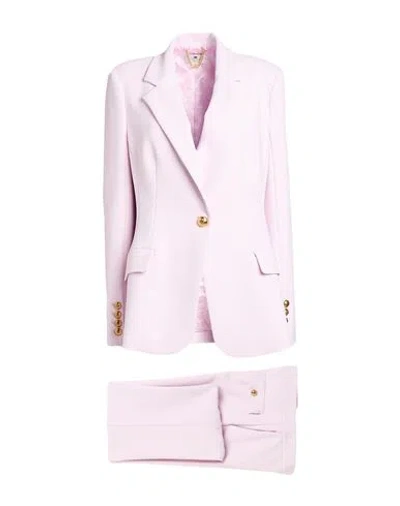 Elisabetta Franchi Essentials Woman Suit Light Pink Size 8 Polyester, Elastane In Purple
