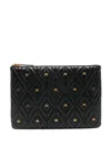 Elisabetta Franchi Étoile Clutch Bag In Black
