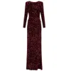 Elisabetta Franchi Sequin-embellished Maxi Dress