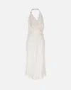 Elisabetta Franchi Dress  Woman Color Ivory In White