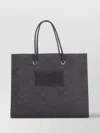 Elisabetta Franchi Eyelet Textured Tote Bag Handles