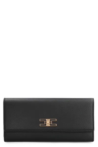 Elisabetta Franchi Faux Leather Shoulder Bag
