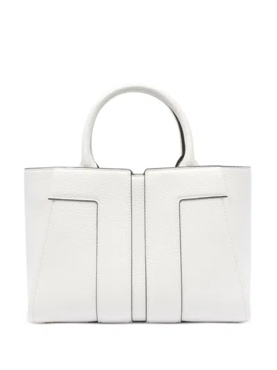 Elisabetta Franchi Tote With Top Handle In White