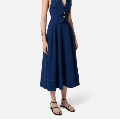 Elisabetta Franchi Female Skirts  Go08151e2 Dc8 In Blue