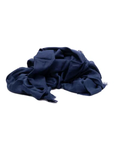 ELISABETTA FRANCHI FINE-KNIT SCARF