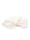 Elisabetta Franchi Fine-knit Scarf In Neutrals