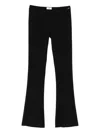 Elisabetta Franchi Fitted Black Trousers In Black