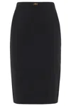 Elisabetta Franchi Fitted Pencil Skirt