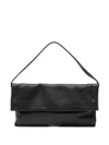 Elisabetta Franchi Flap Tote Bag In Black