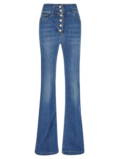 Elisabetta Franchi Jeans In Blue