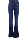 Elisabetta Franchi High-rise Flared Jeans