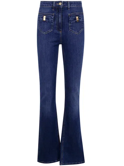ELISABETTA FRANCHI ELISABETTA FRANCHI FLARED DENIM