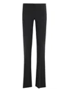 Elisabetta Franchi Flared-hem Leggings In Black
