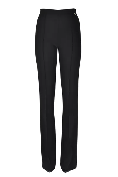 ELISABETTA FRANCHI FLARED LEG TROUSERS