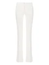 Elisabetta Franchi Flared Trousers In White