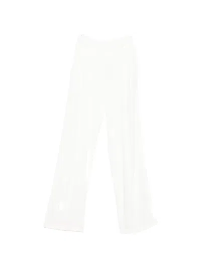 Elisabetta Franchi Flared Trousers In White