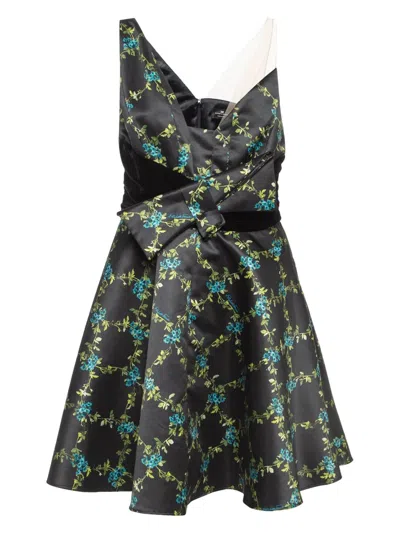 Pre-owned Elisabetta Franchi Floral-print Wrap Dress