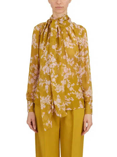Elisabetta Franchi Floral Silk Shirt