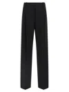 Elisabetta Franchi Fluid Cady Pants In Black