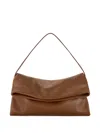 Elisabetta Franchi Folded Leather Shoulder Bag