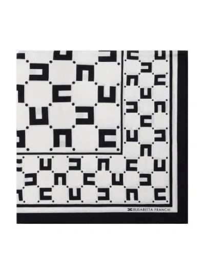 Elisabetta Franchi Foulard In White
