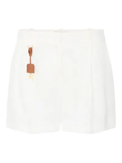 ELISABETTA FRANCHI GABARDINE SHORTS