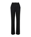 Elisabetta Franchi Trousers With Pleats And Pockets In Black