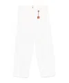 Elisabetta Franchi Garment-dyed Jeans In White