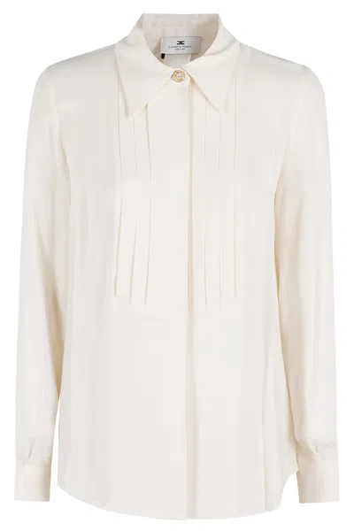 ELISABETTA FRANCHI GEORGETTE BLOUSE