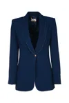 Elisabetta Franchi Jackets And Vests In Blue