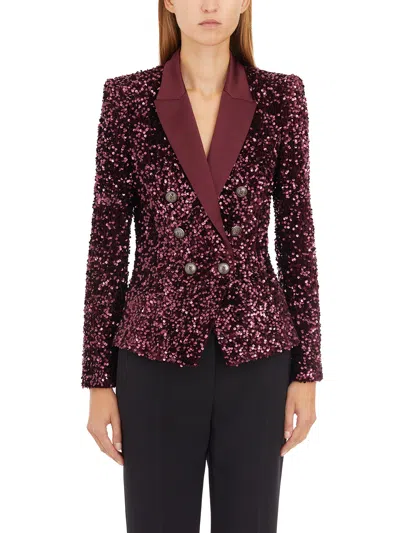 Elisabetta Franchi Special Blazer In Red