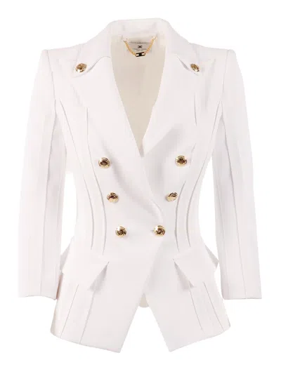 Elisabetta Franchi Giacca In White
