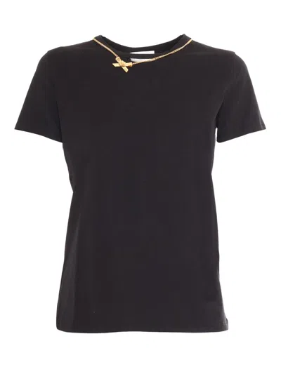 Elisabetta Franchi T-shirt M/c In Black
