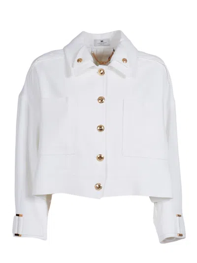 Elisabetta Franchi Giubbotto In White