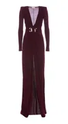 Elisabetta Franchi Dresses In Bordeaux