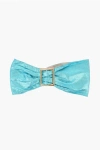 Elisabetta Franchi Glittery Leather Sash Belt