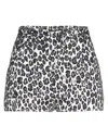 Elisabetta Franchi Gold Woman Shorts & Bermuda Shorts Ivory Size 6 Viscose, Elastane In White