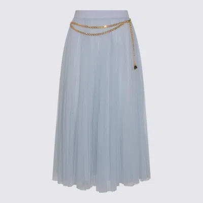 ELISABETTA FRANCHI ELISABETTA FRANCHI LIGHT BLUE SKIRT