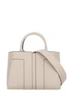 Elisabetta Franchi Grey Grey Shoulder Bag In Grey