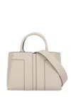 Elisabetta Franchi Grey Grey Shoulder Bag In Grey