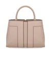 Elisabetta Franchi Structured Textured Tote Bag With Removable Strap