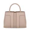 Elisabetta Franchi Grey Medium Handbag In Gray