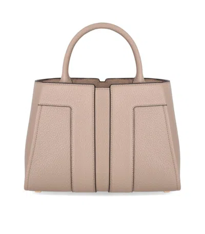 Elisabetta Franchi Grey Medium Handbag In Multi