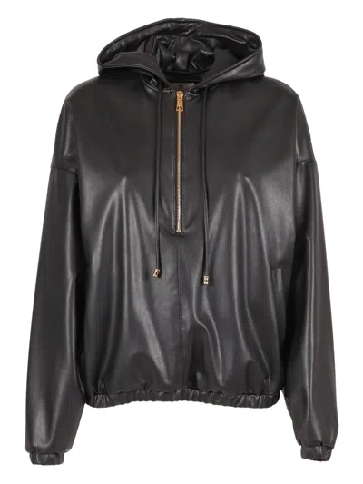 ELISABETTA FRANCHI HALF-ZIP HOODIE